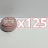 PAQUETE ALHAJERO TAPA PLANA PERSONALIZADO FONDO TRADICIONAL CENEFA ROSA MI BAUTIZO NOMBRE