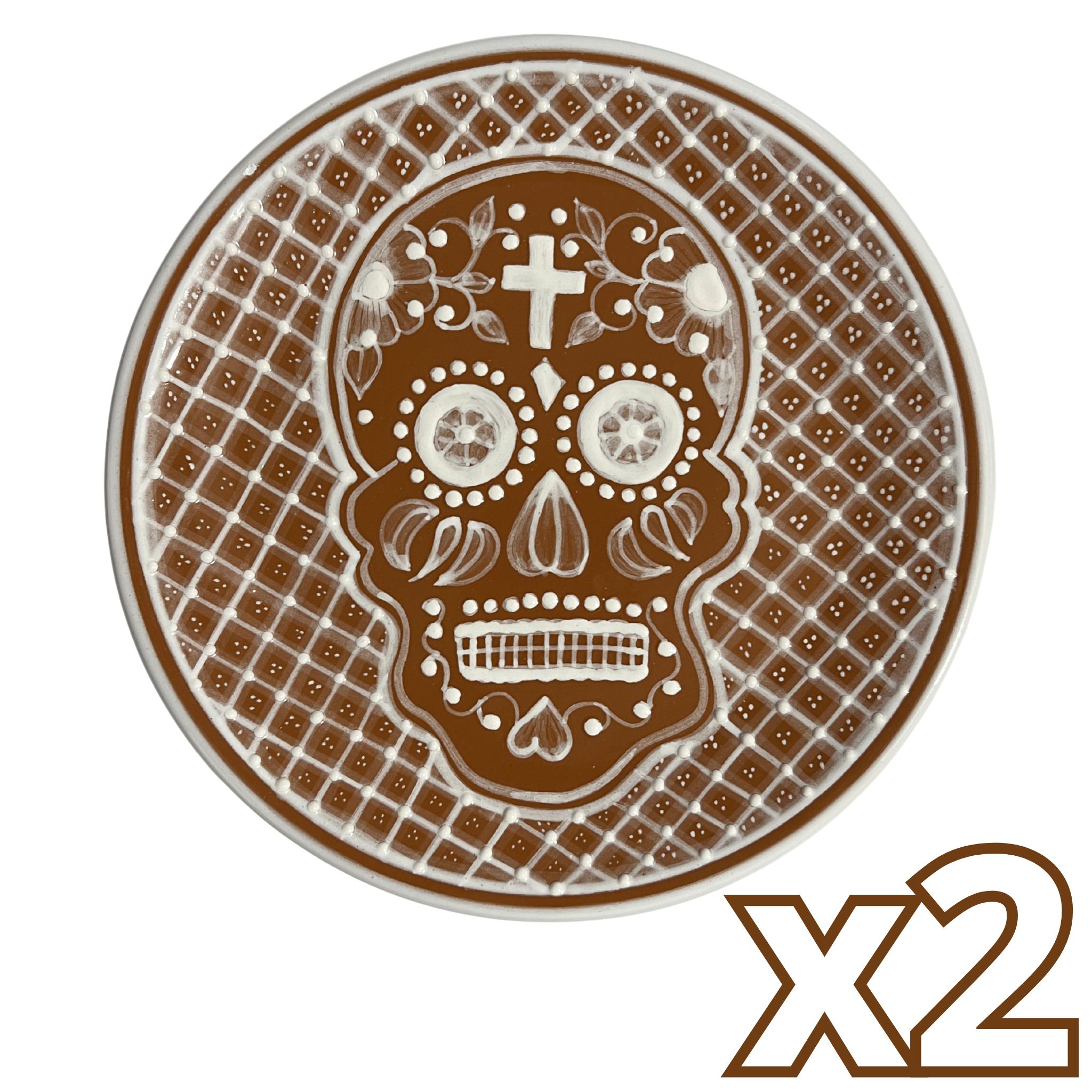 PLATO PLANO CALAVERA CAFE