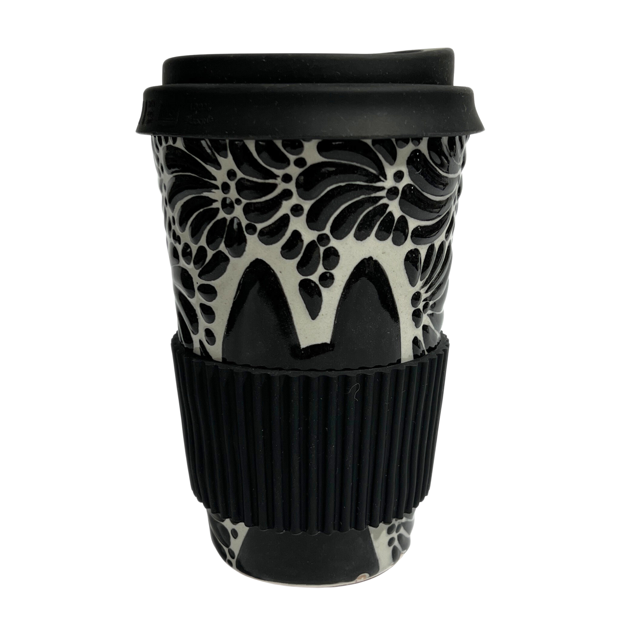 TERMO 15 CM SIN ASA FONDO TRADICIONAL MIK NEGRO GATO NEGRO