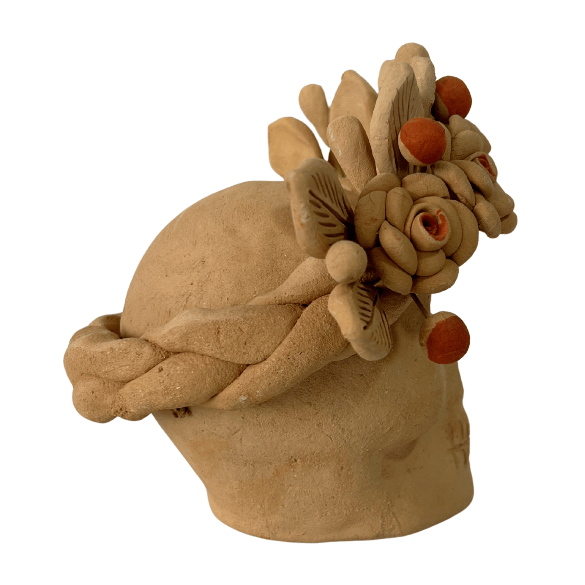 CALAVERA BARRO BORDADO