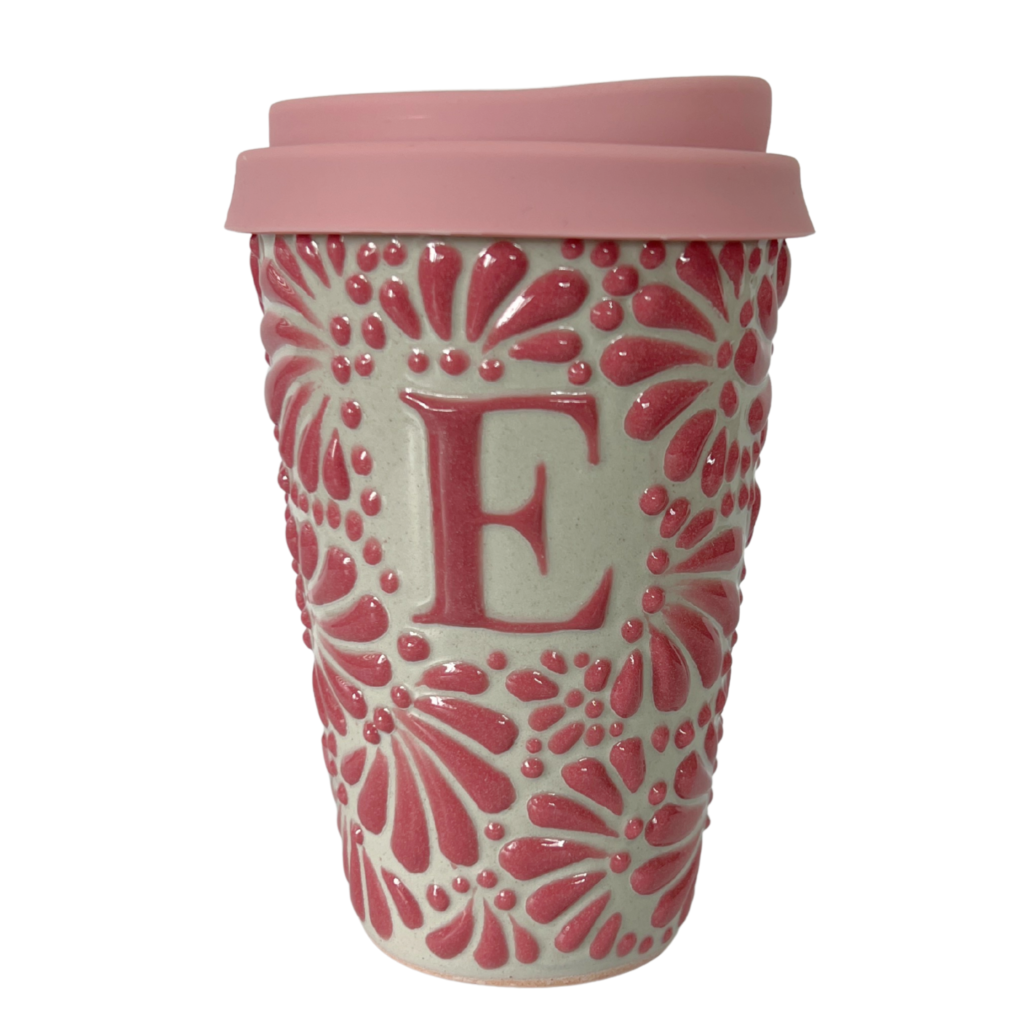 TERMO 15 CM SIN ASA FONDO TRADICIONAL MIK ROSA INICIAL PERSONALIZADO