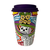 TERMO CON ASA 15 CM CALAVERA CATRINA MULTICOLOR