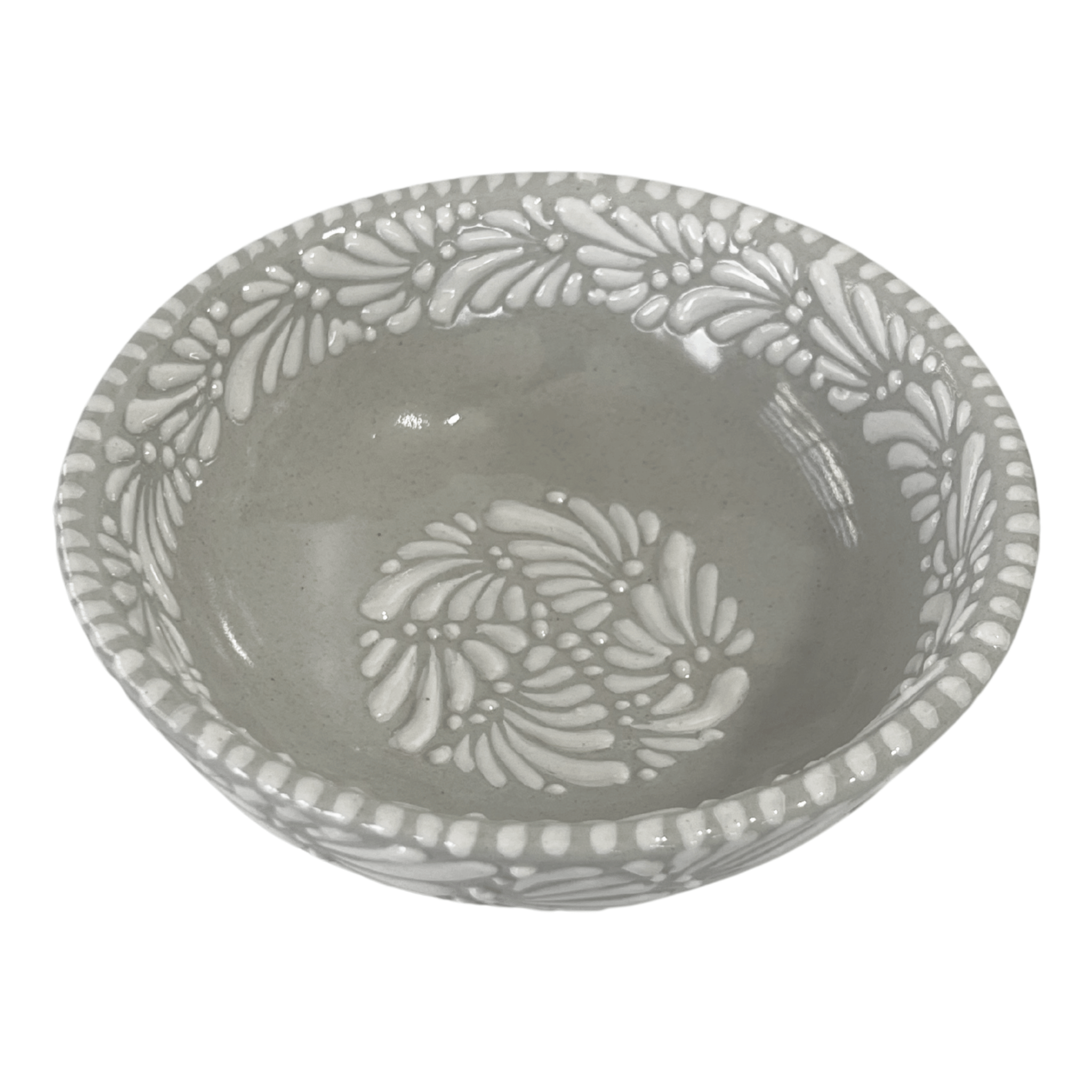 SALSERA MOLCAJETE GRANDE FONDO TRADICIONAL MIK BLANCO