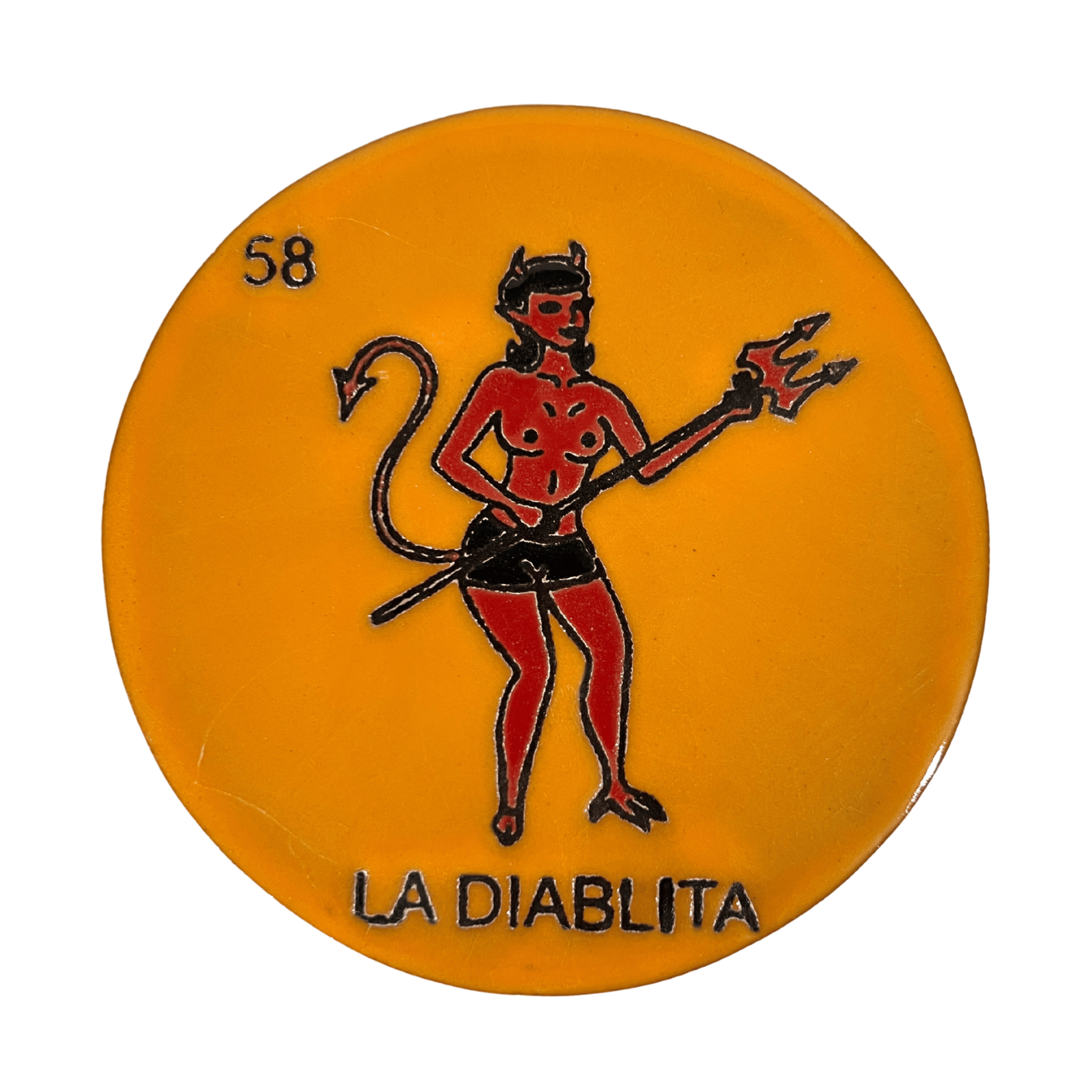 PORTAVASOS LOTERIA LA DIABLITA