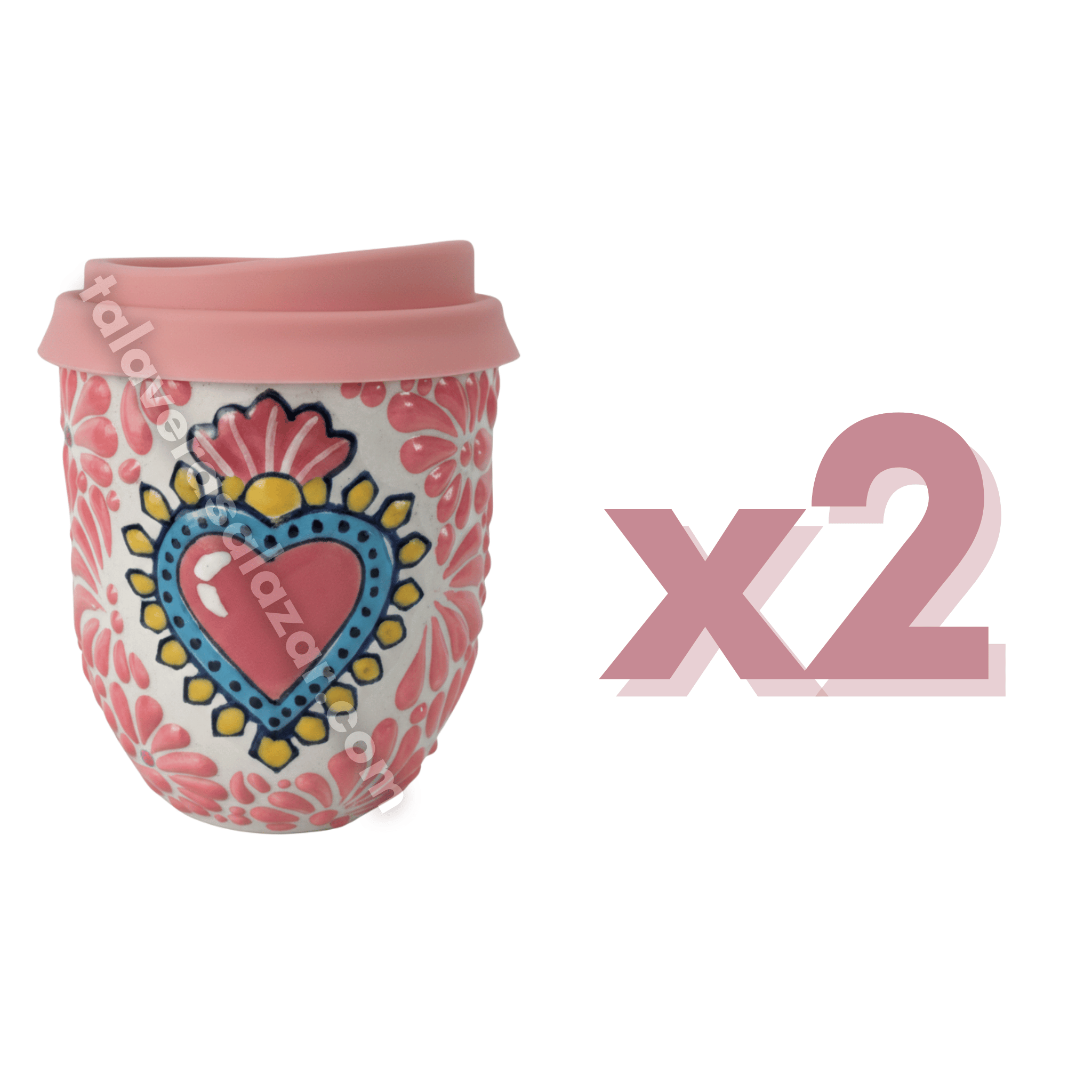 TERMO BOLITA FONDO TRADICIONAL MIK ROSA SAGRADO CORAZON ROSA