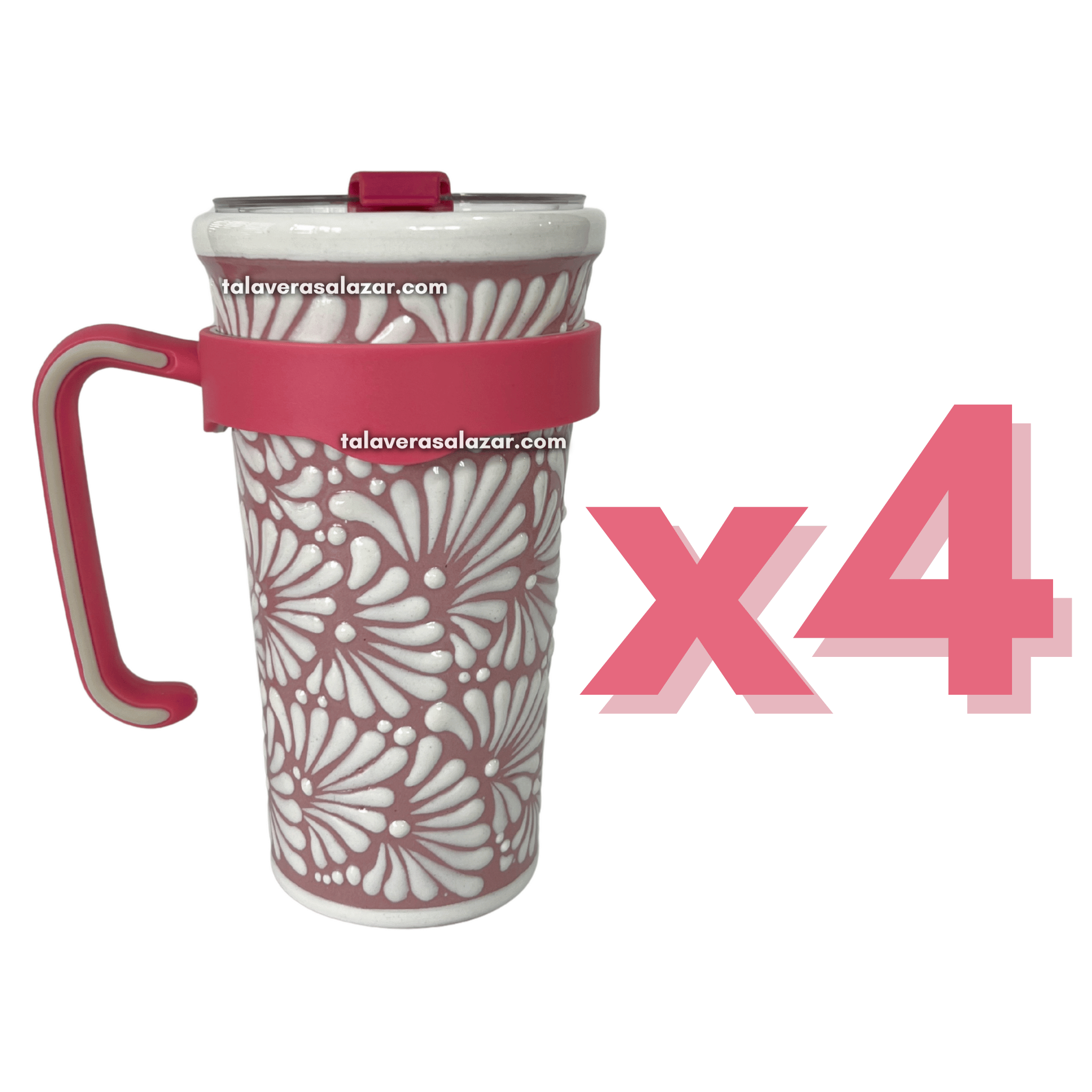 TERMO PRO ASA FONDO ROSA MIK BLANCO