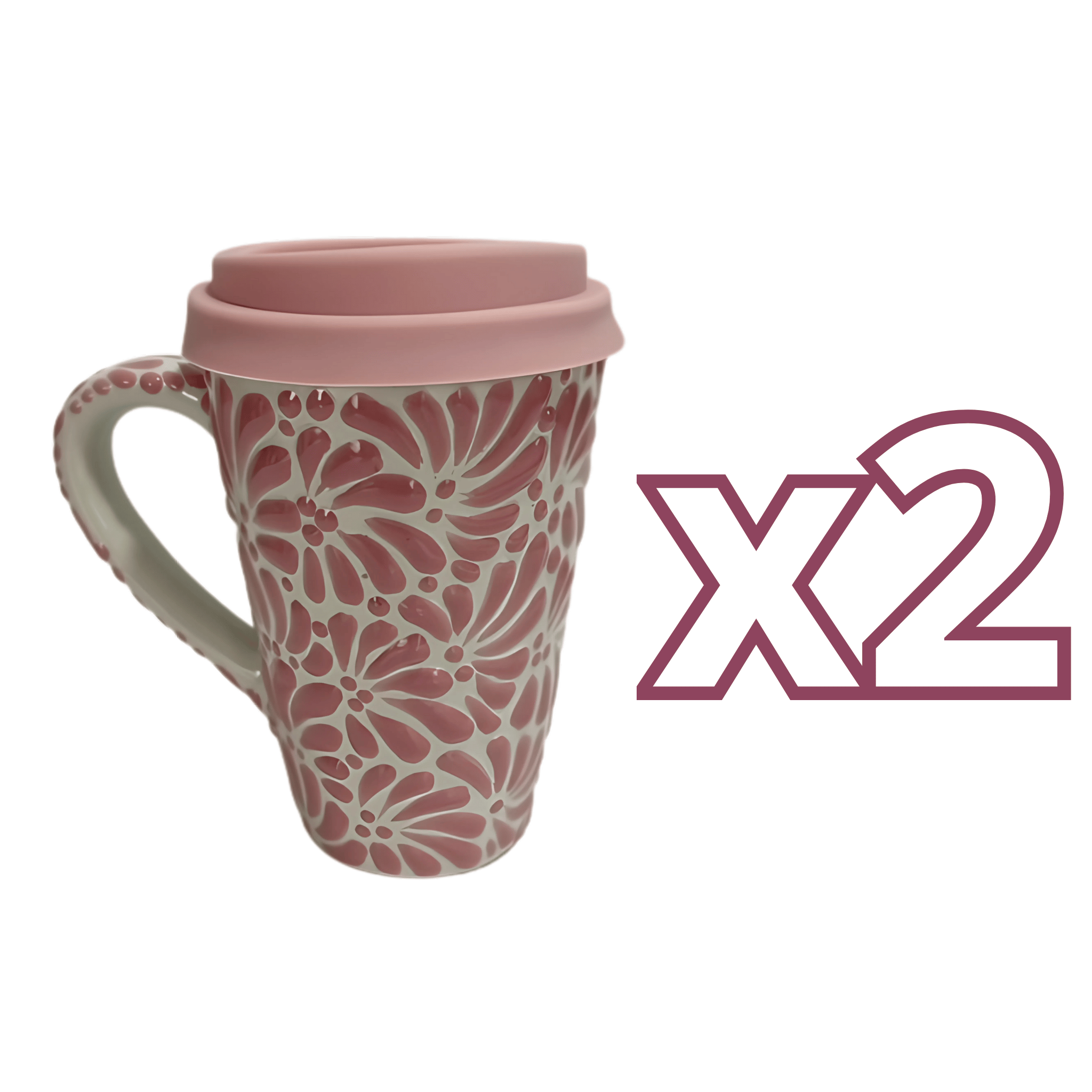 TERMO CON ASA 15 CM FONDO TRADICIONAL MIK ROSA