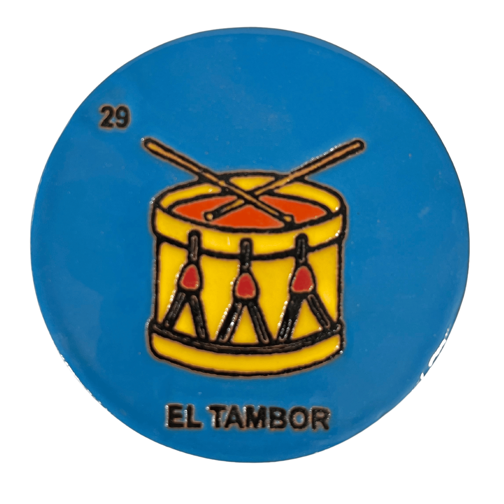PORTAVASOS LOTERIA EL TAMBOR
