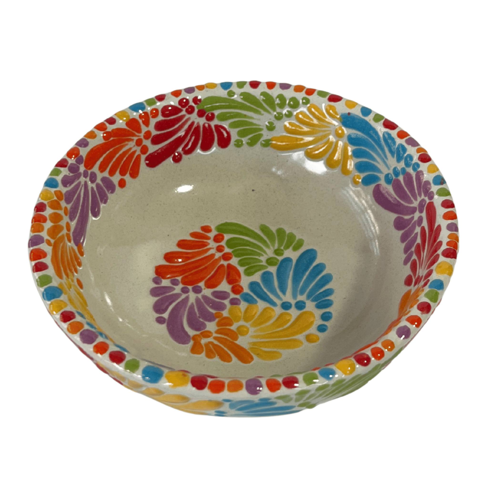 SALSERA MOLCAJETE GRANDE FONDO TRADICIONAL MIK MULTICOLOR