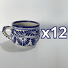 TAZA CHOCOLATERA MEDIANA AZUL COBALTO CENEFA