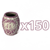 TEQUILERO BARRIL 8 CARACTERES FONDO TRADICIONAL MIK MORADO INICIALES