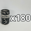 TEQUILERO PERSONALIZADO FONDO TRADICIONAL MIK NEGRO NOMBRE XV