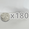 PAQUETE ALHAJERO TAPA PLANA NO PERSONALIZADO FONDO TRADICIONAL MIK BLANCO