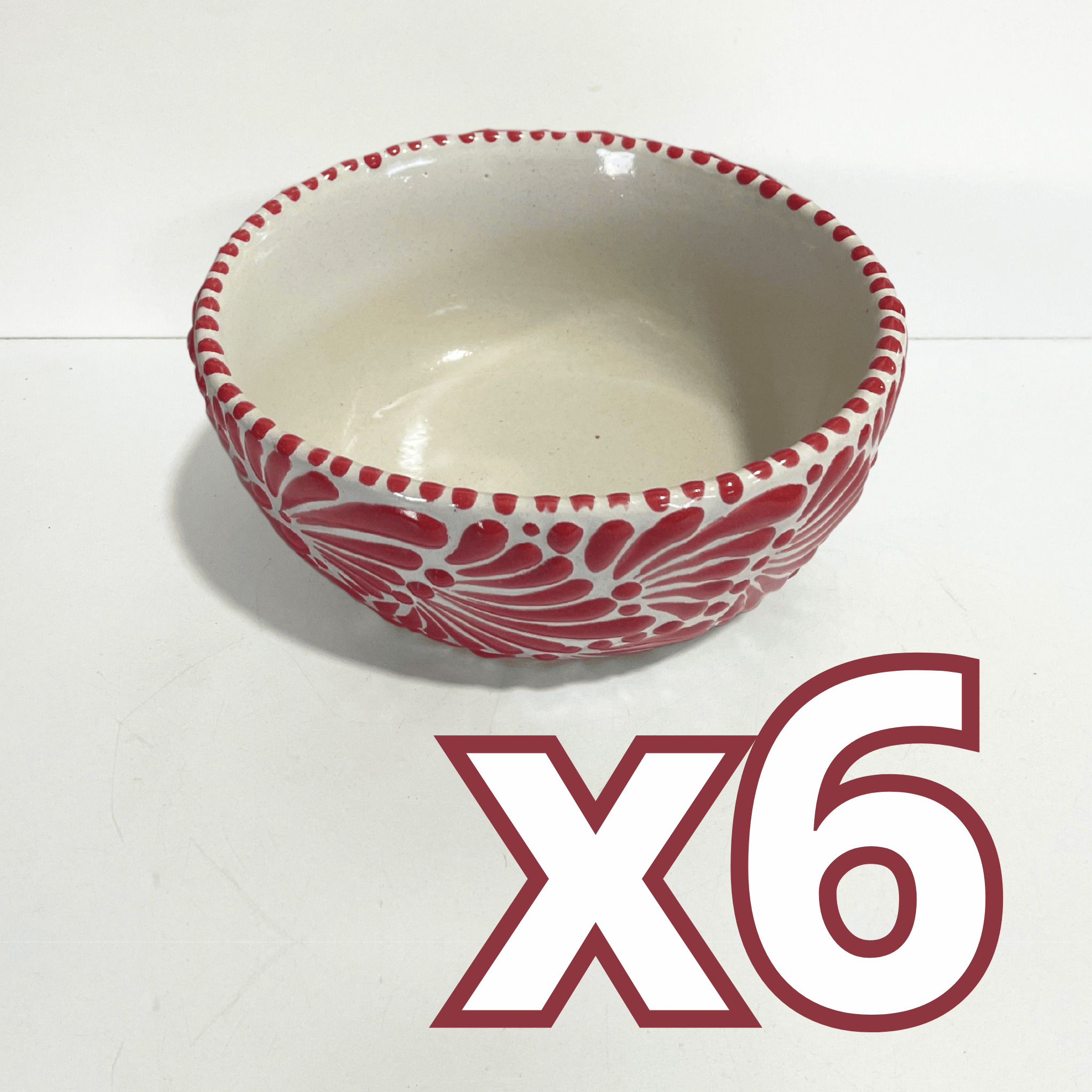 TAZON 15 CM FONDO TRADICIONAL MIK ROJO