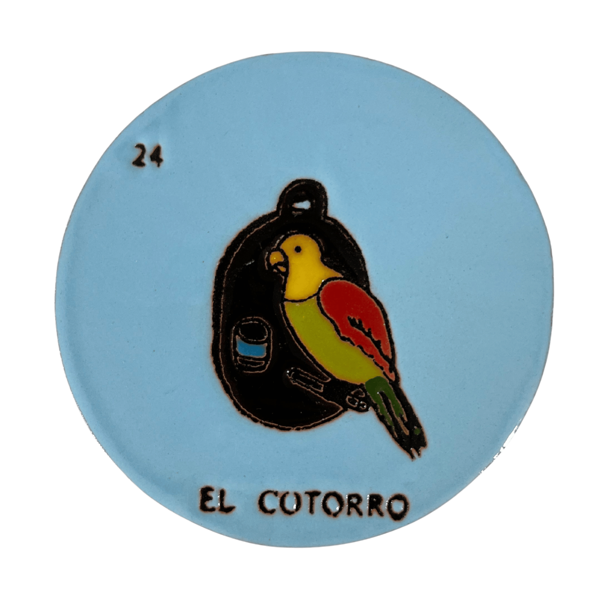 PORTAVASOS LOTERIA EL COTORRO
