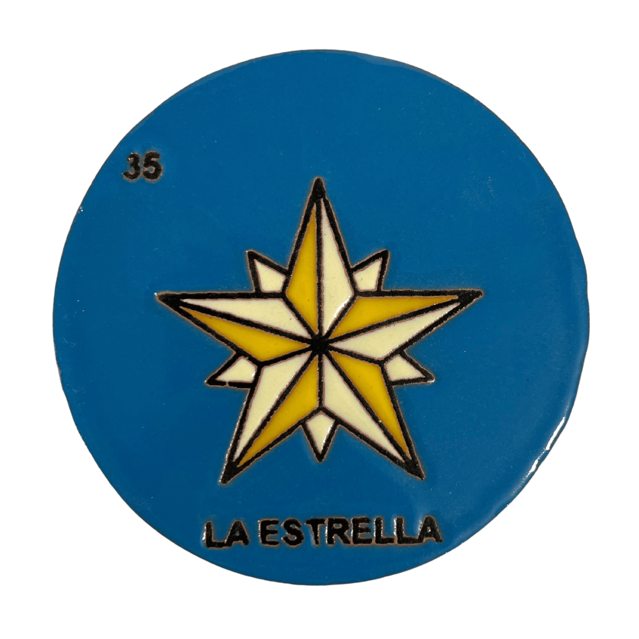 PORTAVASOS LOTERIA LA ESTRELLA