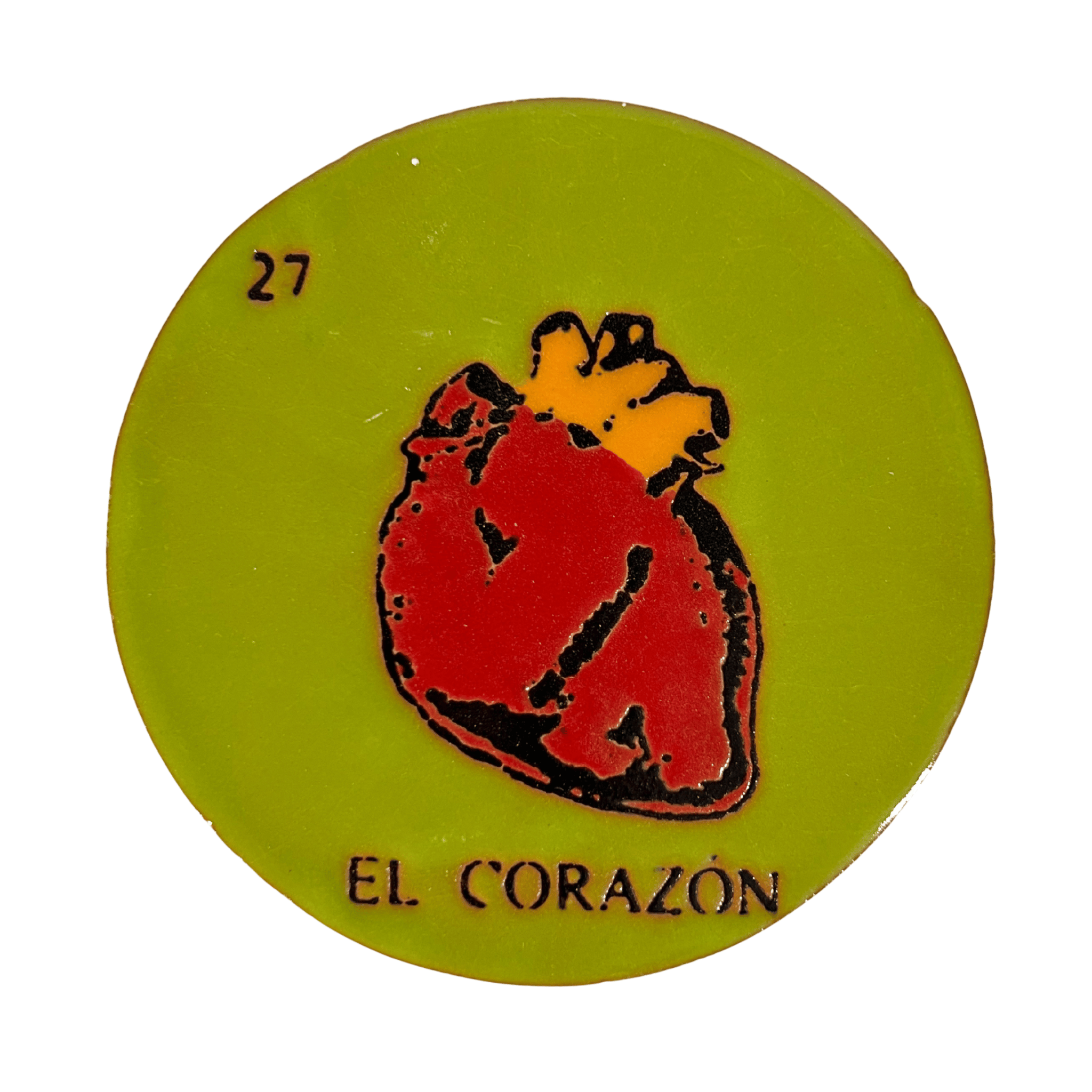 PORTAVASOS LOTERIA EL CORAZON