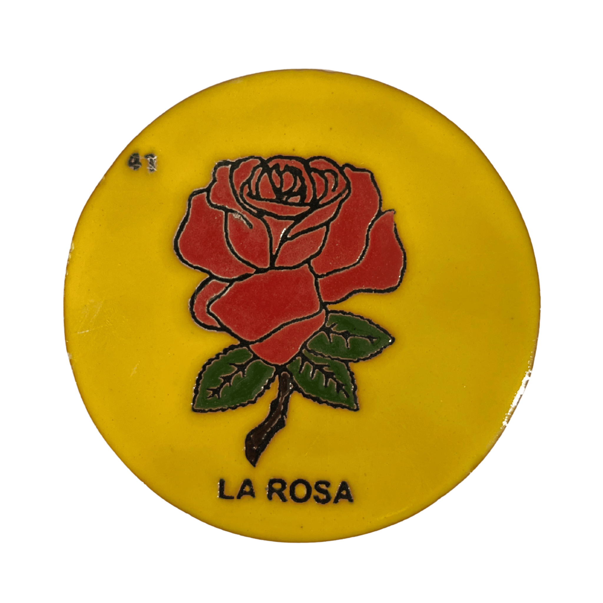 PORTAVASOS LOTERIA LA ROSA