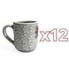 TAZA RECTA ESTANDAR FONDO TRADICIONAL MIK BLANCO AJOLOTE