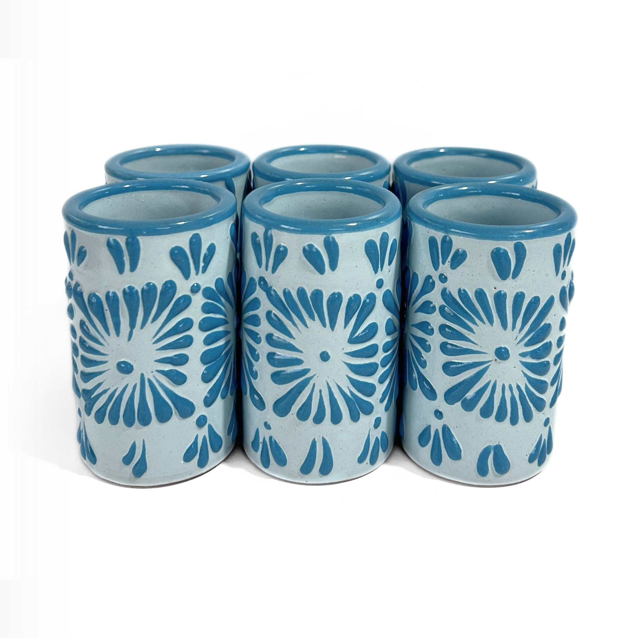 TEQUILERO NO PERSONALIZADO FONDO BABY BLUE CENEFA AZUL TURQUESA