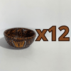 TAZON 15 CM FONDO CAFE MIK CAFE CHOCOLATE MARIPOSAS
