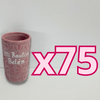 TEQUILERO PERSONALIZADO FONDO ROSA CENEFA ROSA MI BAUTIZO NOMBRE