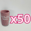 TEQUILERO PERSONALIZADO FONDO ROSA CENEFA ROSA MI BAUTIZO NOMBRE
