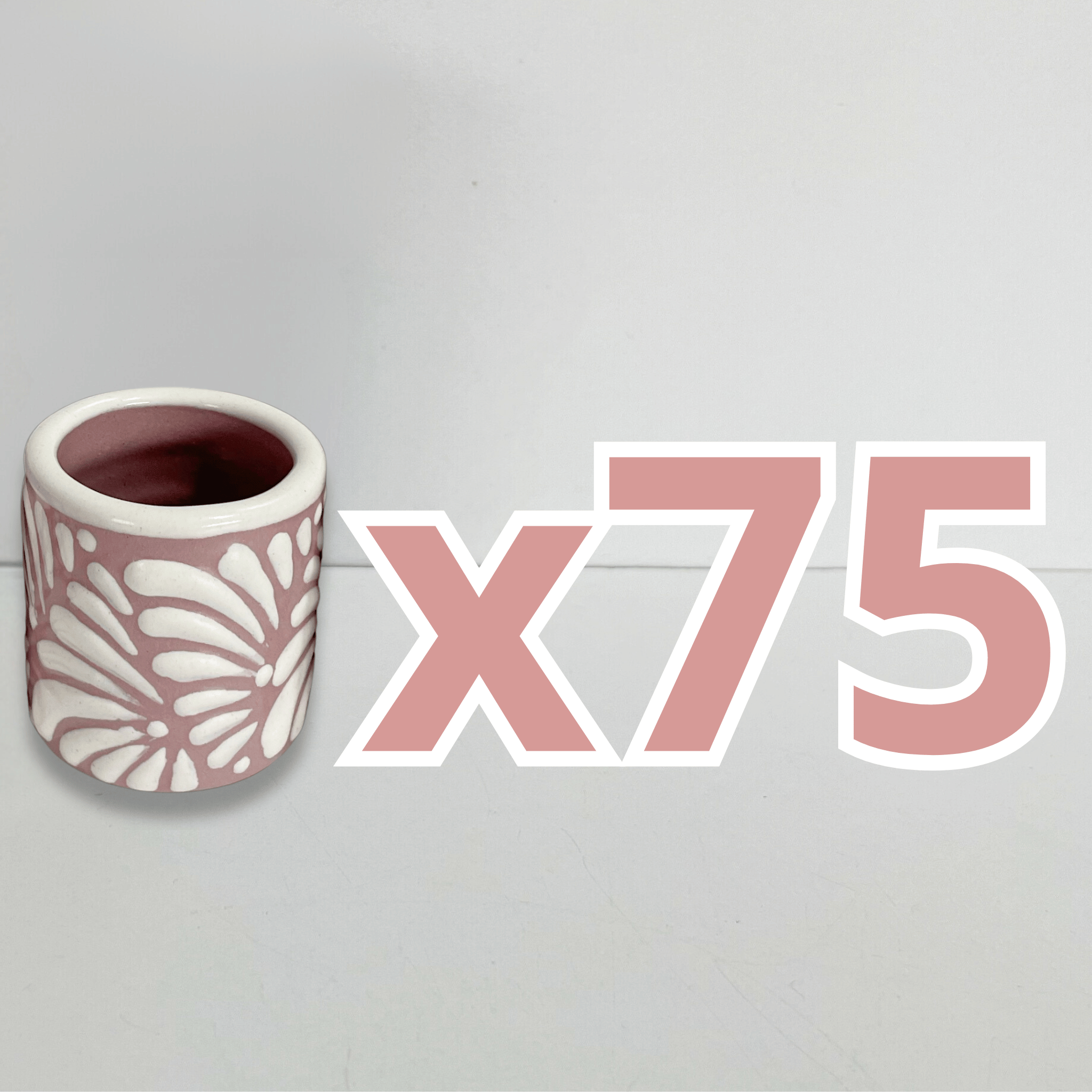 MEZCALERO NO PERSONALIZADO FONDO ROSA MIK BLANCO