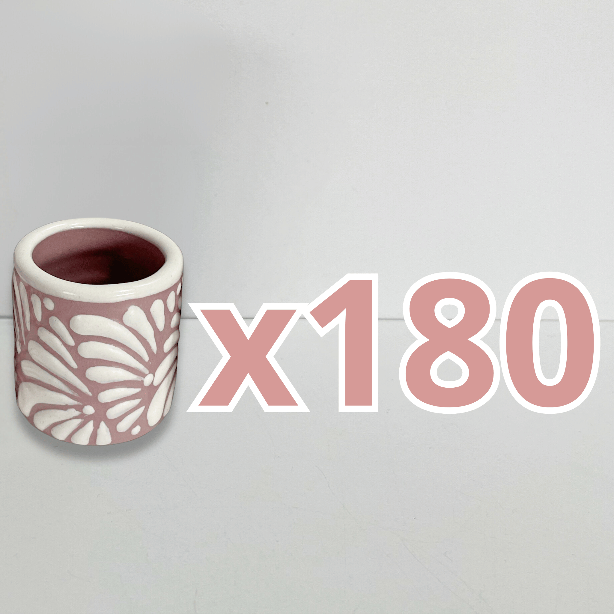 MEZCALERO NO PERSONALIZADO FONDO ROSA MIK BLANCO