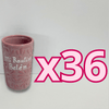 TEQUILERO PERSONALIZADO FONDO ROSA CENEFA ROSA MI BAUTIZO NOMBRE