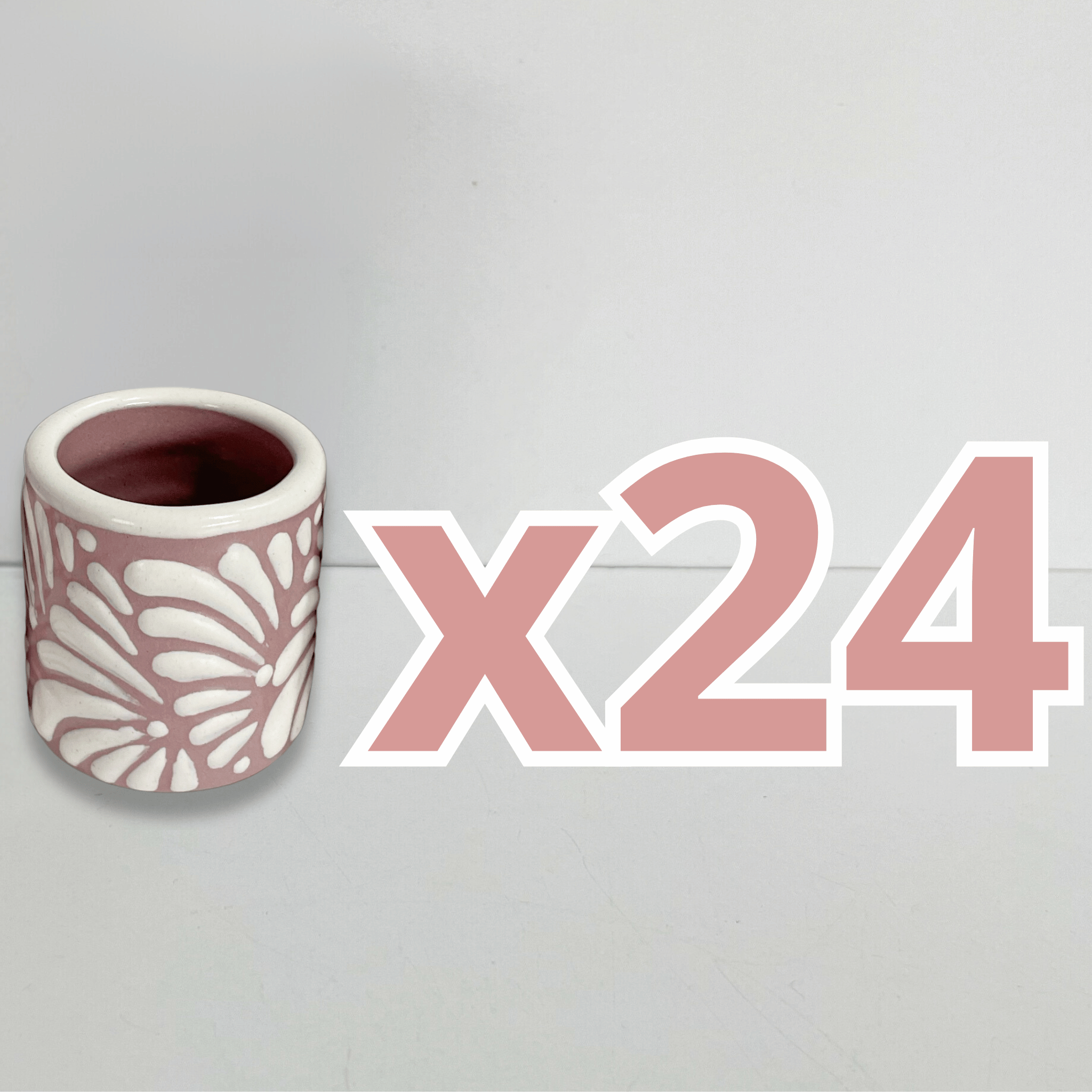 MEZCALERO NO PERSONALIZADO FONDO ROSA MIK BLANCO