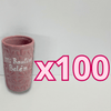 TEQUILERO PERSONALIZADO FONDO ROSA CENEFA ROSA MI BAUTIZO NOMBRE