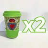 TERMO 15 CM SIN ASA FONDO TRADICIONAL MIK VERDE LIMON SAGRADO CORAZON