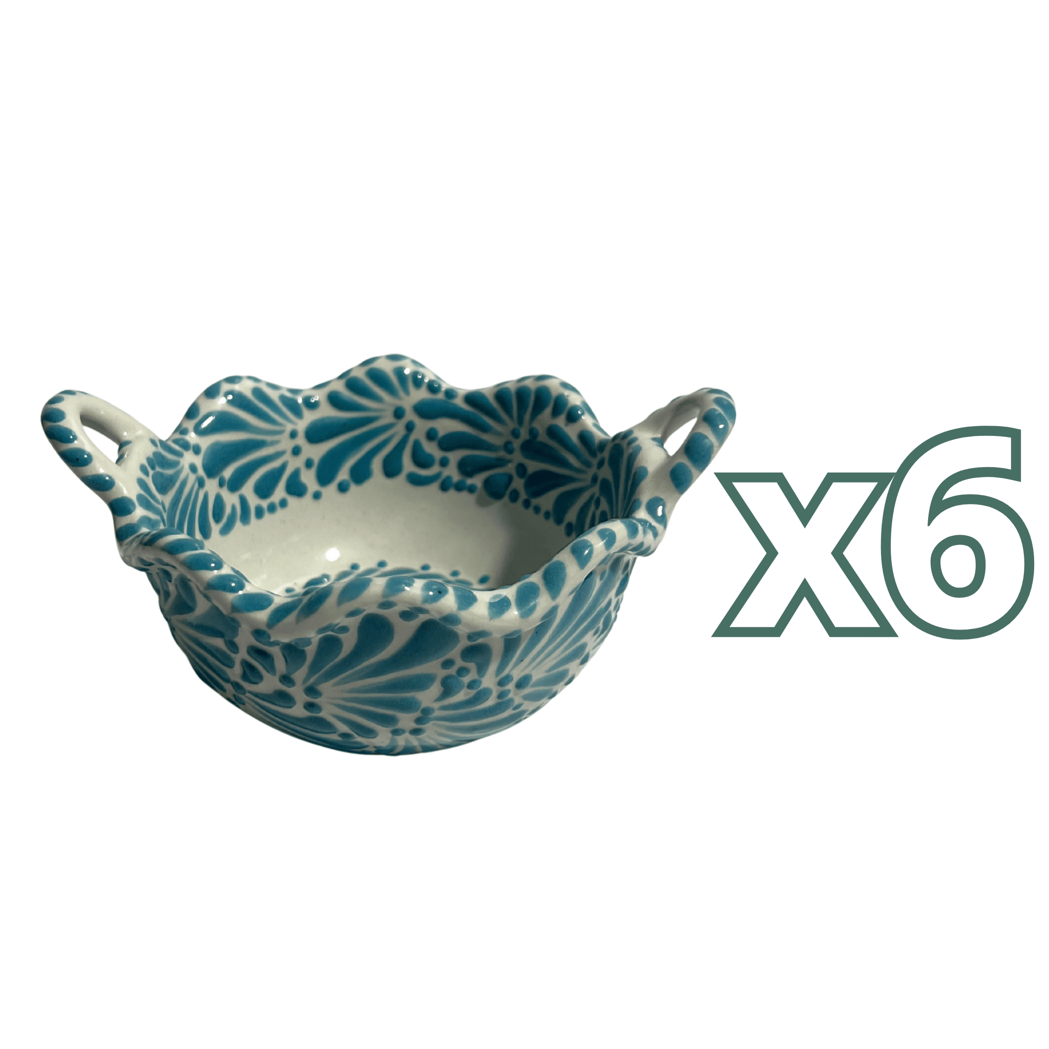 CAZUELA CHICA FONDO TRADICIONAL MIK VERDE TURQUESA