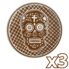 PLATO PLANO CALAVERA CAFE
