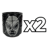 TAZA RECTA ESTANDAR MIK SUPER BLACK LUCHADOR