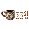 TAZA EXPRESO FONDO CAFE MIK BLANCO