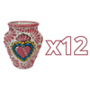 CANTARITO NO PERSONALIZADO FONDO TRADICIONAL MIK ROSA SAGRADO CORAZON ROSA