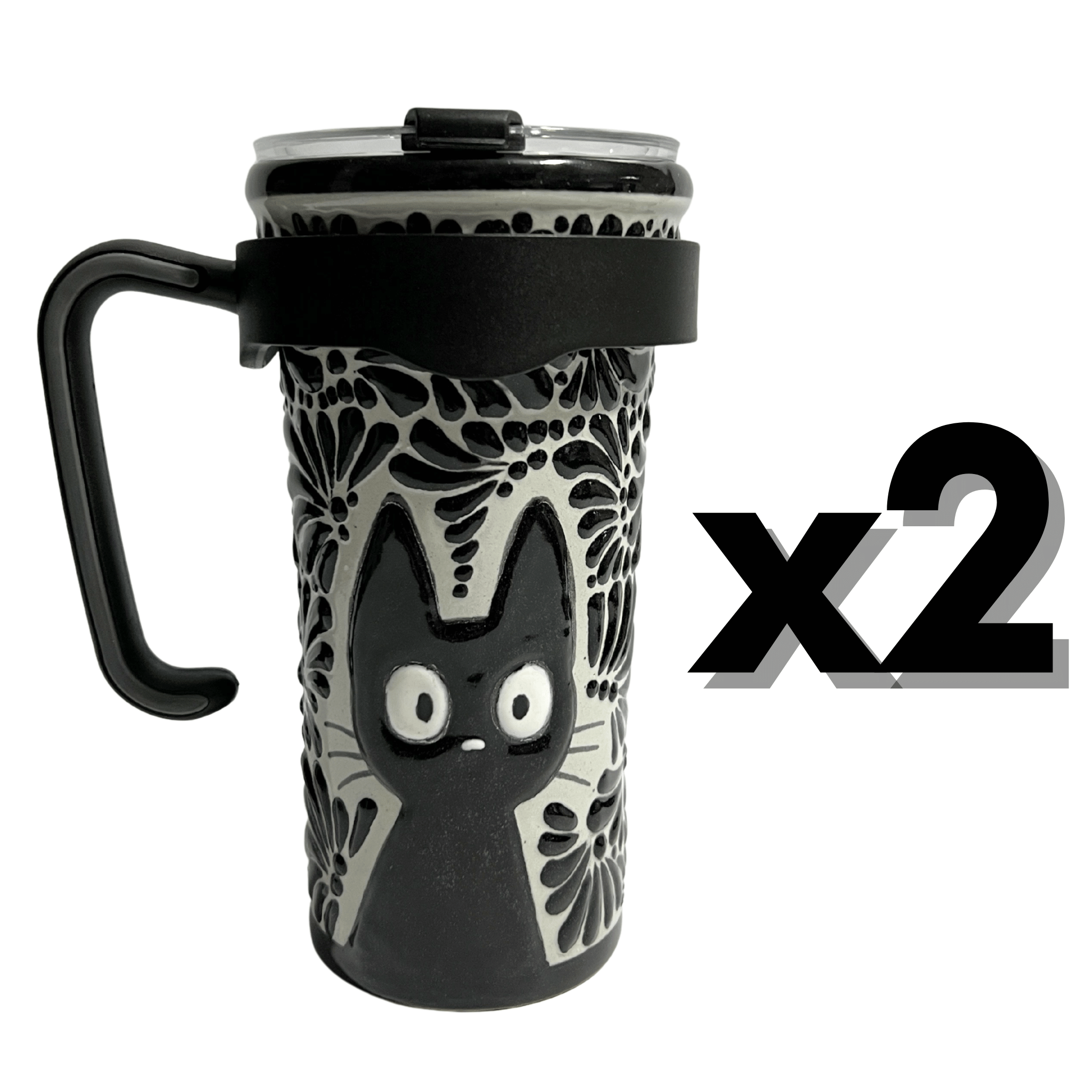 TERMO PRO ASA FONDO TRADICIONAL MIK NEGRO GATO NEGRO