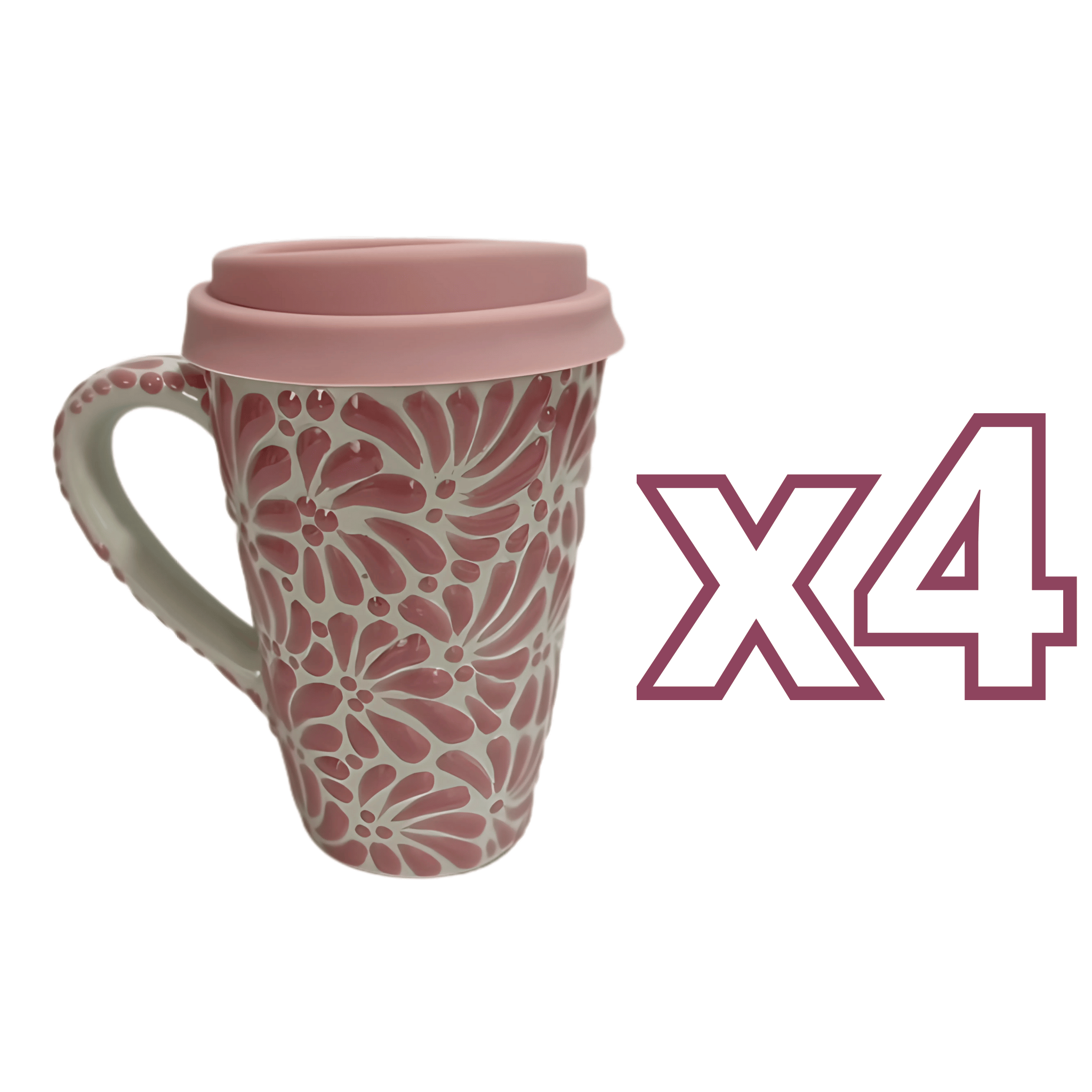 TERMO CON ASA 15 CM FONDO TRADICIONAL MIK ROSA