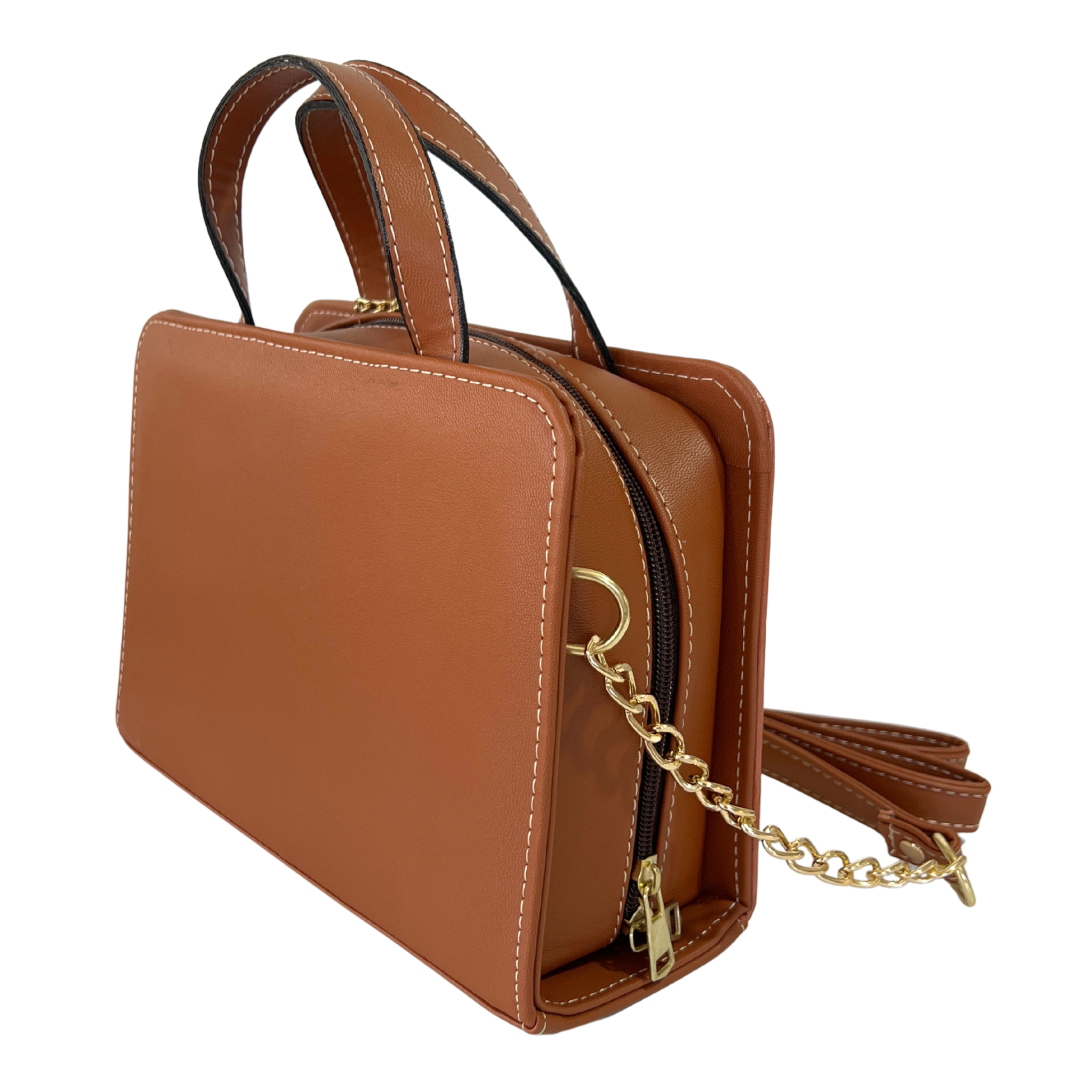 BOLSA GIRASOL Y MARIPOSA ARTESANAL BLANCO