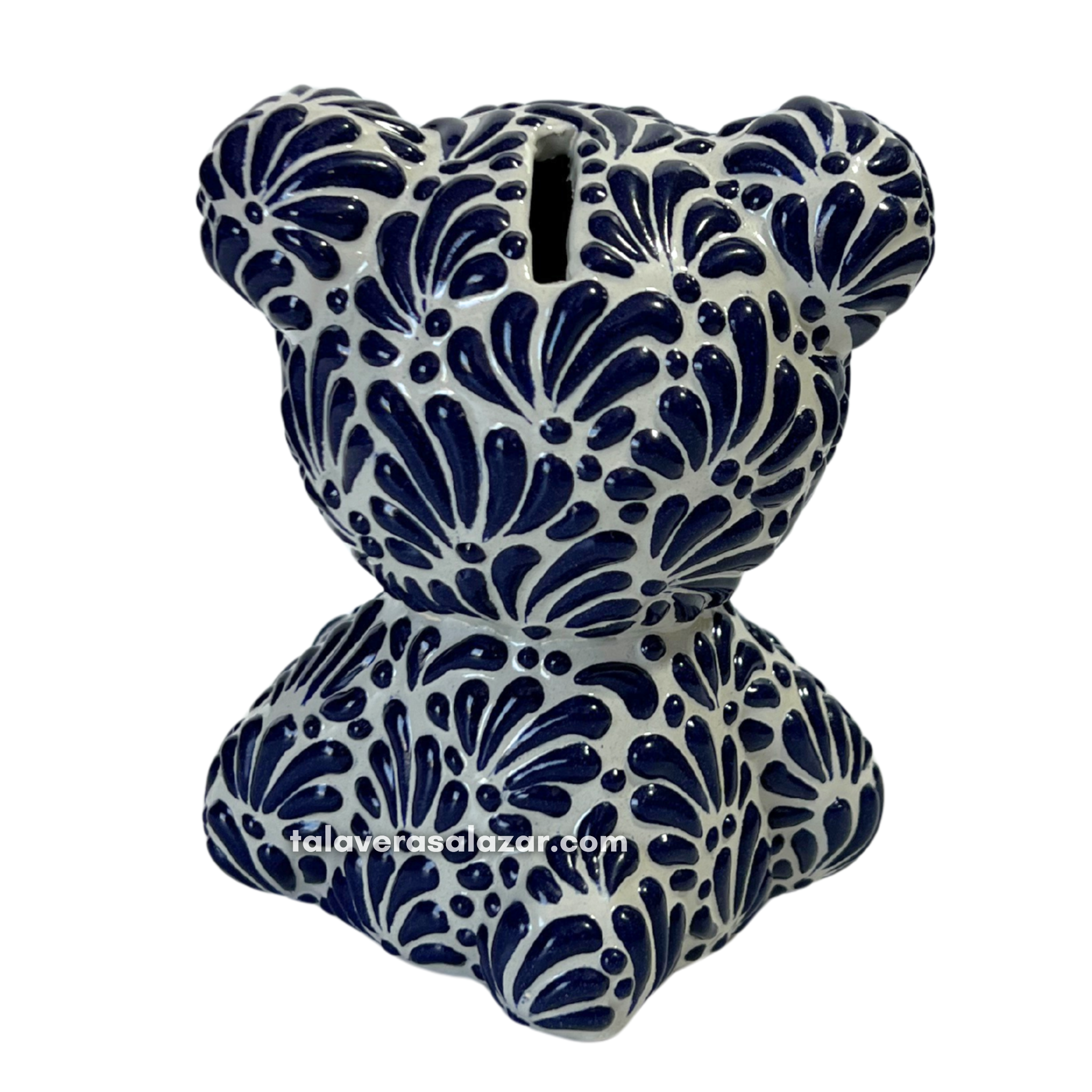 ALCANCIA OSITO FONDO TRADICIONAL MIK AZUL COBALTO