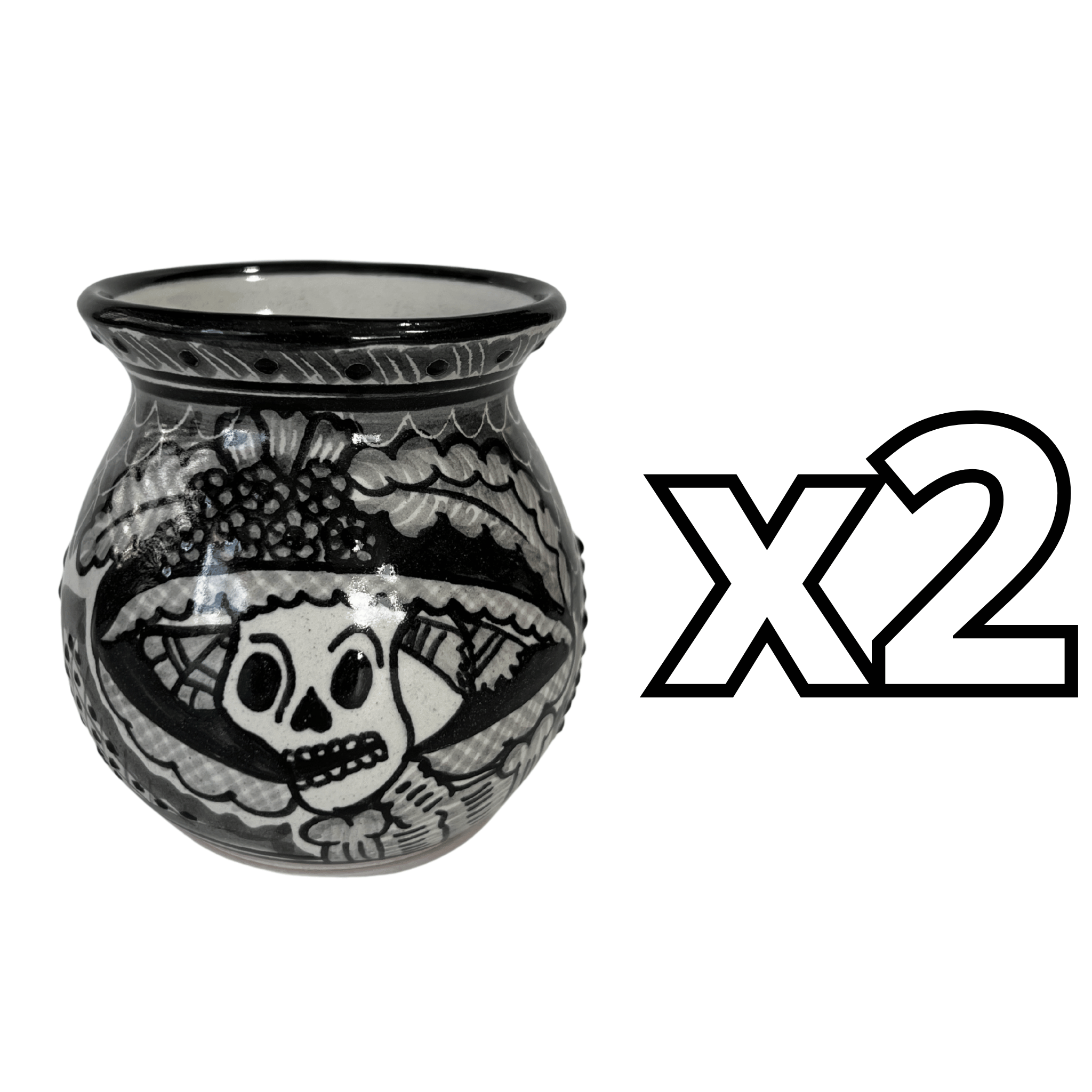 JARRO CATRINA BLANCO Y NEGRO