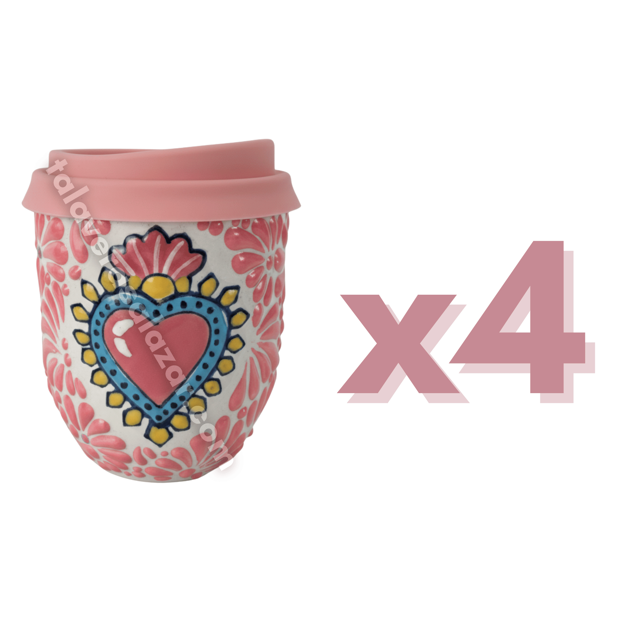 TERMO BOLITA FONDO TRADICIONAL MIK ROSA SAGRADO CORAZON ROSA