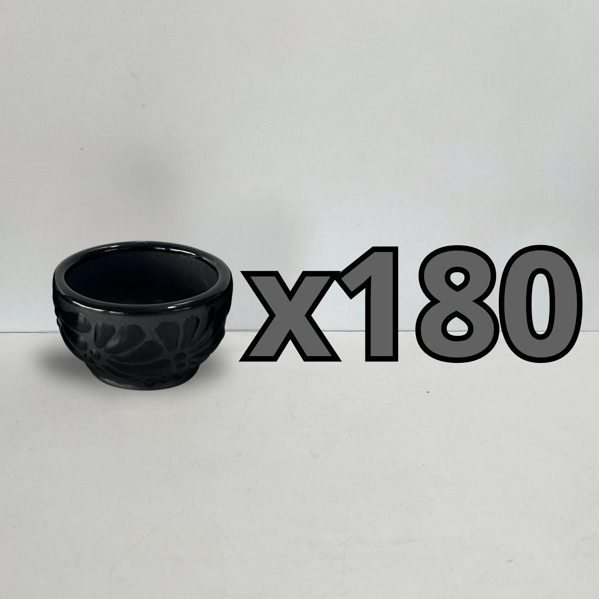 SET MEZCALERO TIPO TAZON SUPER BLACK