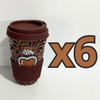 TERMO 15 CM SIN ASA FONDO CAFE MIK CAFE CHOCOLATE SAGRADO CORAZON CAFE