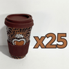 TERMO 15 CM SIN ASA FONDO CAFE MIK CAFE CHOCOLATE SAGRADO CORAZON CAFE