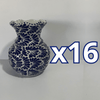 FLORERO ONDAS 17 CM FONDO TRADICIONAL MIK AZUL COBALTO