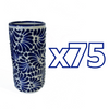 VASOS PARA JARRA FONDO TRADICIONAL MIK AZUL COBALTO