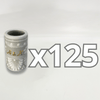 TEQUILERO PERSONALIZADO FONDO TRADICIONAL CENEFA BLANCO INICIALES ORO